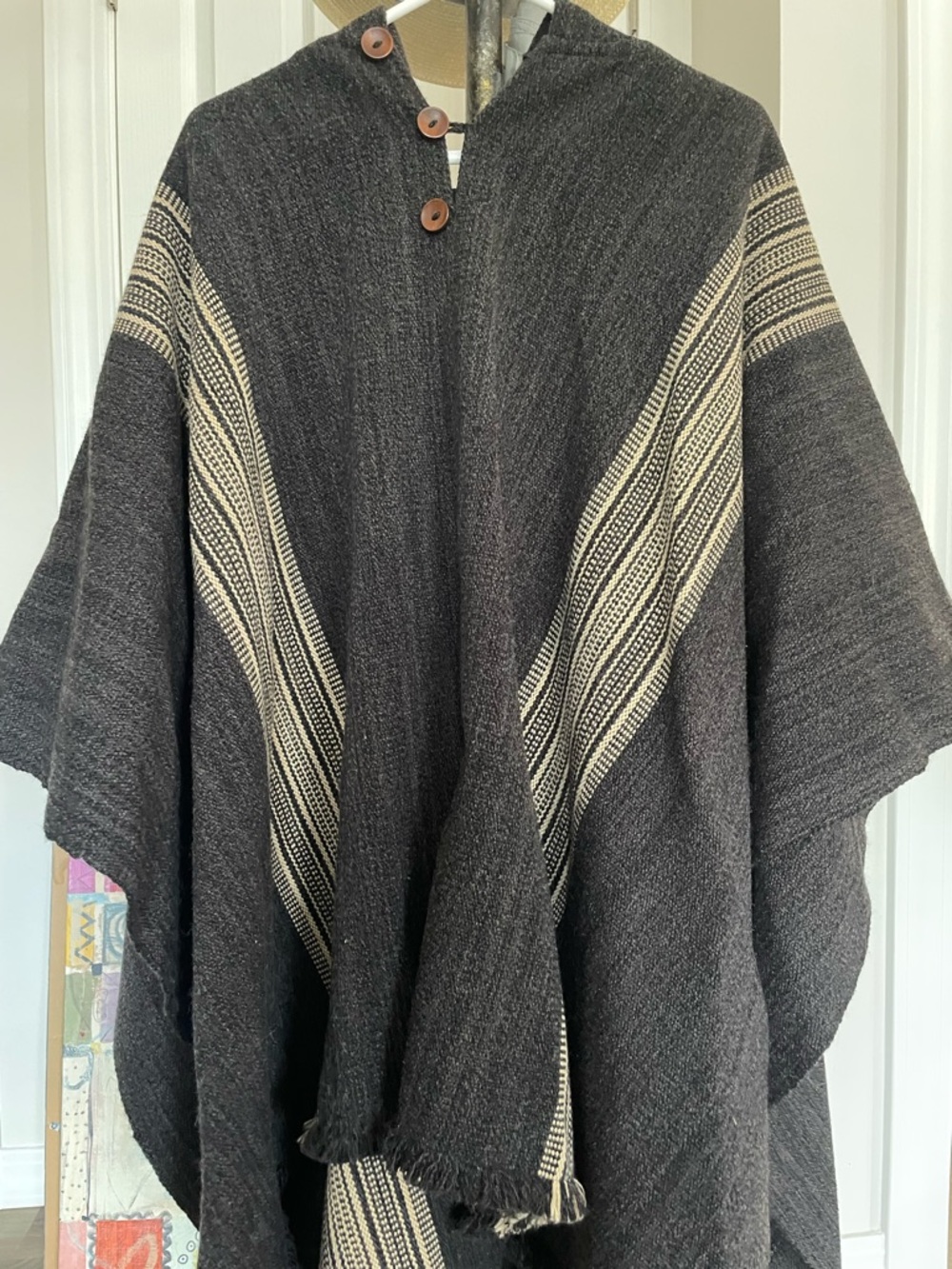 Hand made Chilean Poncho